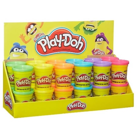 Hasbro Play Doh-Single Can Assorted, 24PK HA2196